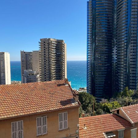 Luxurious Flat At 5 Min By Walk To Monaco, Free Parking And Sea View Lägenhet Beausoleil Exteriör bild