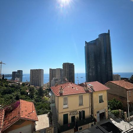 Luxurious Flat At 5 Min By Walk To Monaco, Free Parking And Sea View Lägenhet Beausoleil Exteriör bild
