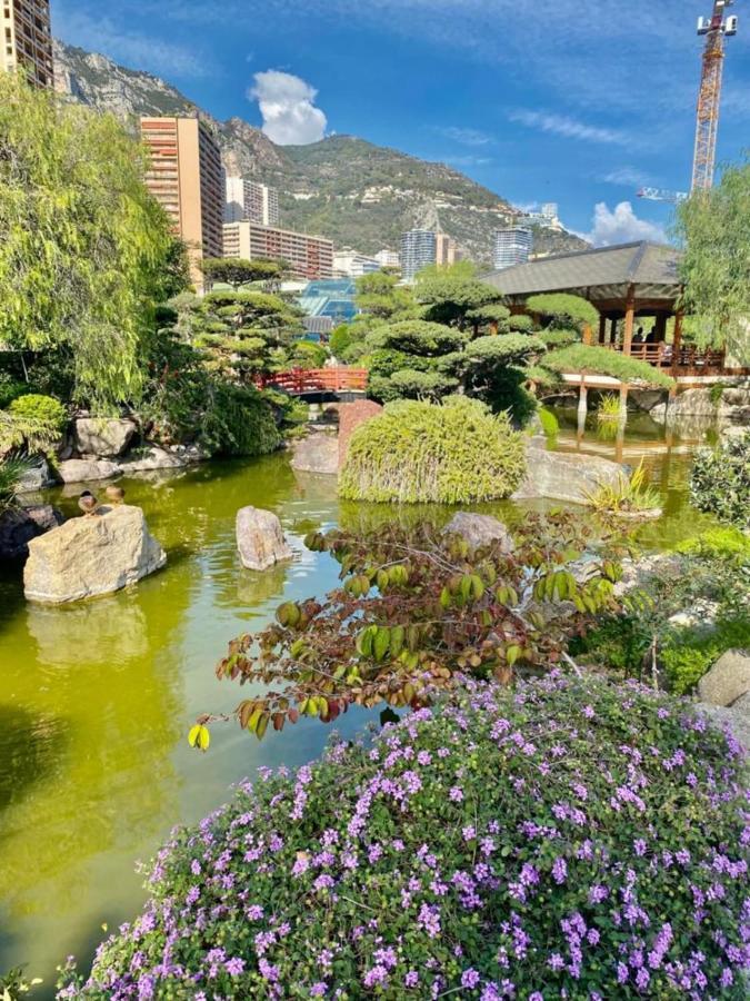 Luxurious Flat At 5 Min By Walk To Monaco, Free Parking And Sea View Lägenhet Beausoleil Exteriör bild