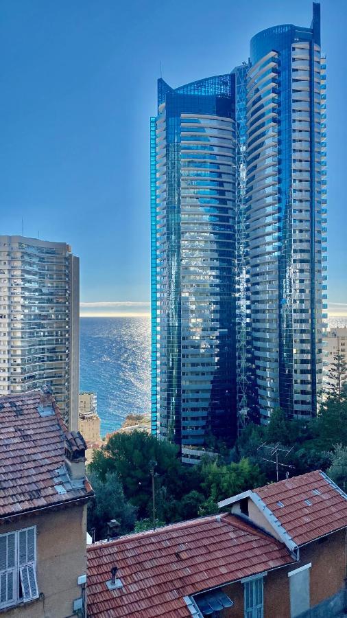 Luxurious Flat At 5 Min By Walk To Monaco, Free Parking And Sea View Lägenhet Beausoleil Exteriör bild