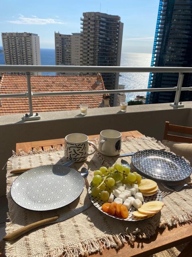 Luxurious Flat At 5 Min By Walk To Monaco, Free Parking And Sea View Lägenhet Beausoleil Exteriör bild